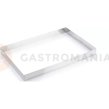 Kuchyňská sůl Obdélníková forma z nerezové oceli - 560x360x40 mm | MARTELLATO, 11H4L56