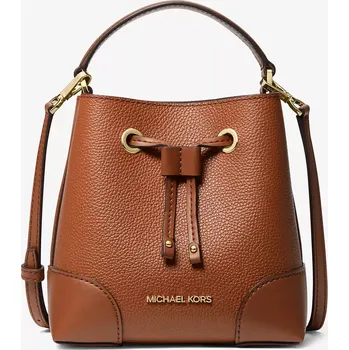 MICHAEL KORS dámská kožená kabelka, crossbody Mercer Bucket hnědá