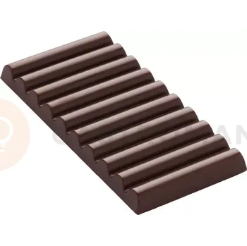Čokoládová tyčinka Forma na tabulku čokolády, Log 275x175 mm, 3 ks. | MARTELLATO, Log