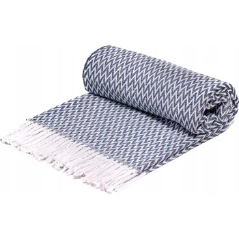 Prostěradlo Deka Rena Home bavlna 140 cm x 200 cm modrá