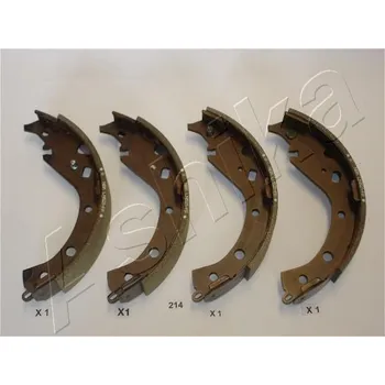 Brzdová čelist Sada brzdových čelistí ASHIKA 55-02-214