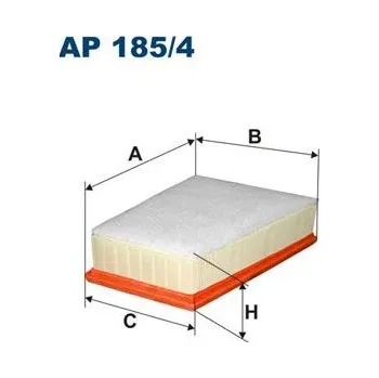 Vzduchový filtr Vzduchový filtr FILTRON AP 185/4