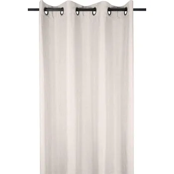 Sprchový závěs STOF Závěs s kroužky BEA, 140 x 260 cm, béžový