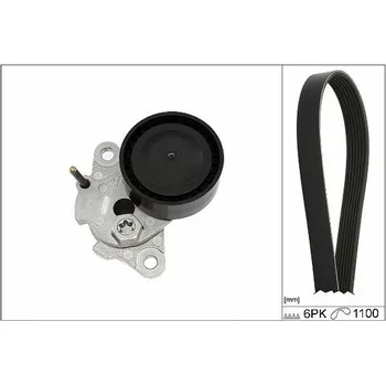 Sada žebrovaných klínových řemenů Schaeffler INA 529 0085 10