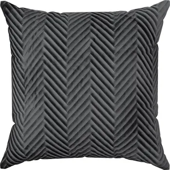 Povlečení Dekorační povlak na polštář SOFIA v černé barvě