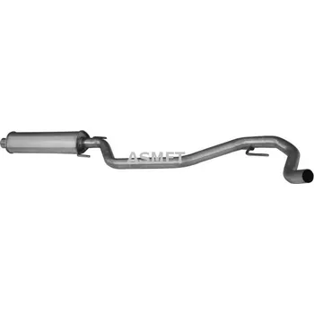 Tlumič výfuku Přední tlumič výfuku ASMET 05.169