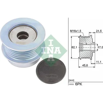Předstihová spojka Schaeffler INA 535 0367 10