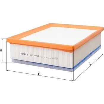 Vzduchový filtr Vzduchový filtr KNECHT LX 4068