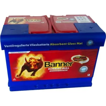 Autobaterie BANNER Running bull AGM 12V, 70Ah, 760A, 570 01