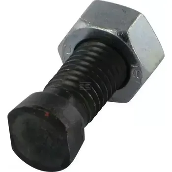 Šroub KRAMP Pluhový šroub M12 x 38 mm, kónický, s maticí, 12.9