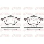 Sada brzdových destiček, kotoučová brzda REMSA 0390.00