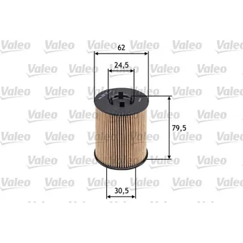 Olejový filtr Olejový filtr VALEO 586539