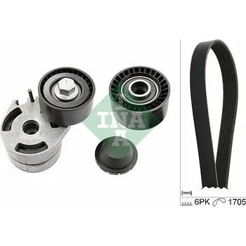 Sada žebrovaných klínových řemenů Schaeffler INA 529 0012 10