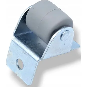 Pojezdové kolečko Nábytkové kolečko, pevné ohýbané pogumované MINI