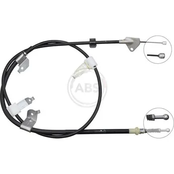 Lanko parkovací brzdy Tažné lanko, parkovací brzda A.B.S. K12073
