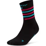 CEP vysoké ponožky - limitovaná edice - pánské - černá/červená/modrá Velikost: M