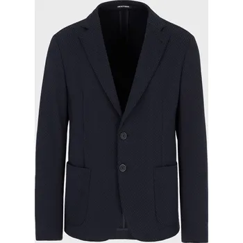 Pánská větrovka Bunda Emporio Armani Navy Blue 1059101 XS