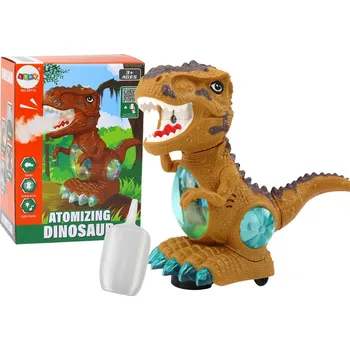 Figurka LEAN Toys Tančící dinosaurus, hnědá