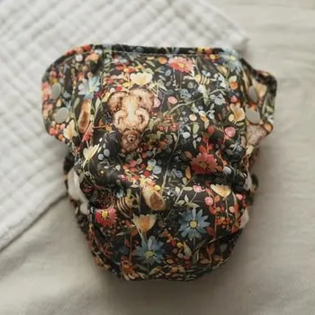 látková plena Jooppi kapsová plena Pants Coolmax - Medvídek M