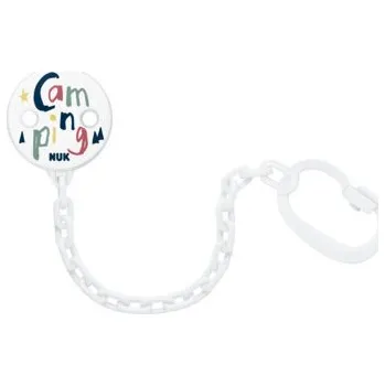 klip na dudlíky Nuk Řetízek na dudlík Hello Adventure