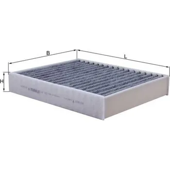 Ventilátor topení a klimatizace Filtr, vzduch v interiéru KNECHT LAK 812