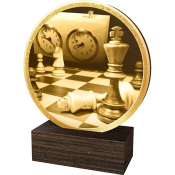 Poháry Bauer Dřevěná plaketa TFRW893 | Šachy