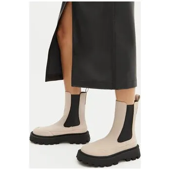 Dámská zimní obuv Juicy Couture Kotníková obuv s elastickým prvkem HY58105-1 Béžová 41