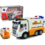 LEAN Toys Ambulance na baterie