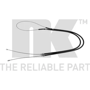 Lanko parkovací brzdy Tažné lanko, parkovací brzda NK 909925