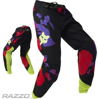 Moto kalhoty MX kalhoty FOX 360 Throttle Pant Black 2025 30