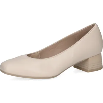 Dámské lodičky Dámské kožené lodičky 9-22303-43-140 Caprice béžová Barva: cream perlato, Velikost: 39