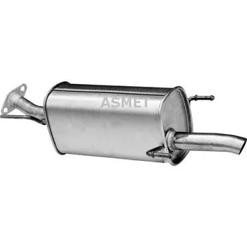 Tlumič výfuku Zadní tlumič výfuku ASMET 05.160
