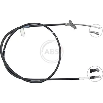 Lanko parkovací brzdy Tažné lanko, parkovací brzda A.B.S. K10923