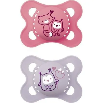 MAM BABY Dudlík Love Girl 2-6 let, 2ks