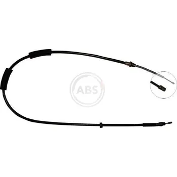 Lanko parkovací brzdy Tažné lanko, parkovací brzda A.B.S. K10715