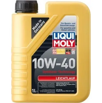 Motorový olej Liqui Moly 1317 LEICHTLAUF 10W-40, 1L