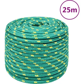 Lano Lodní lano zelené 12 mm 25 m polypropylen IM_152723