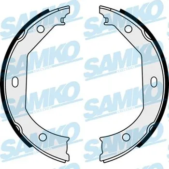 Brzdová čelist Sada brzdových čelistí, parkovací brzda SAMKO 88090