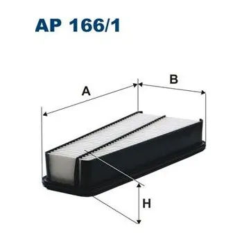 Vzduchový filtr Vzduchový filtr FILTRON AP 166/1