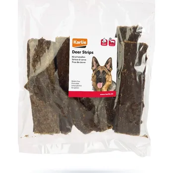 Pamlsek pro psa 200 g Karlie jelení proužky pamlsky pro psy