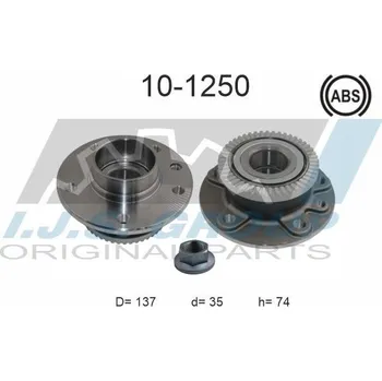 Sada ložisek kol IJS GROUP 10-1250