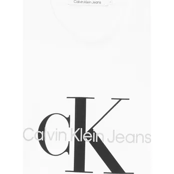 Pánské tričko Tričko Calvin Klein Jeans White 1058310 S