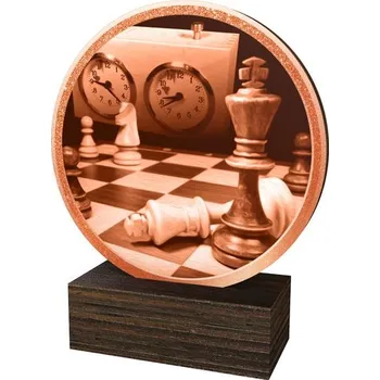 Poháry Bauer Dřevěná plaketa TFRW895 | Šachy