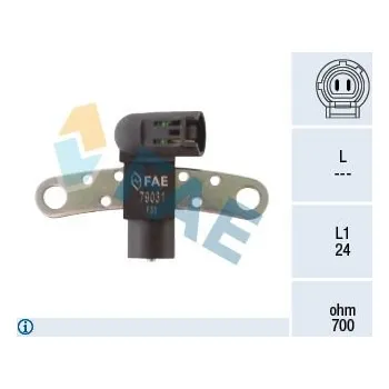 Kliková hřídel Generátor impulsů, klikový hřídel FAE 79031