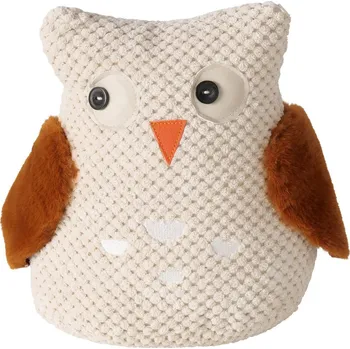 Keramický dřez Boltze Home Dveřní zarážka, sova, ROOMY, 1,2 kg, béžová