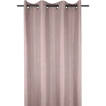 Sprchový závěs STOF Závěs s kroužky BEA, 140 x 260 cm, růžový