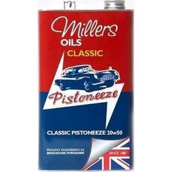 Auto-moto Motorový olej Millers Oils Classic Pistoneeze 20W-50, 5L