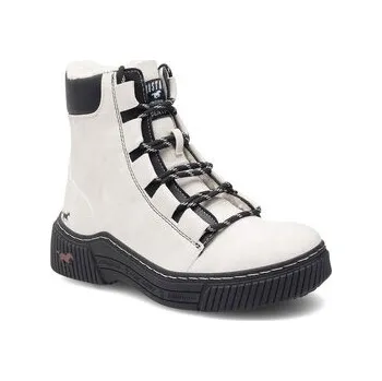Dámská zimní obuv Mustang Kotníková obuv 1436-605 Bílá 36