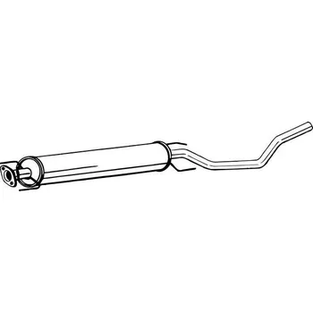 Tlumič výfuku Střední tlumič výfuku BOSAL 286-169