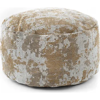 Taburet Bavlněná Taburet Podnožka válec 50x50 BOHO #D665